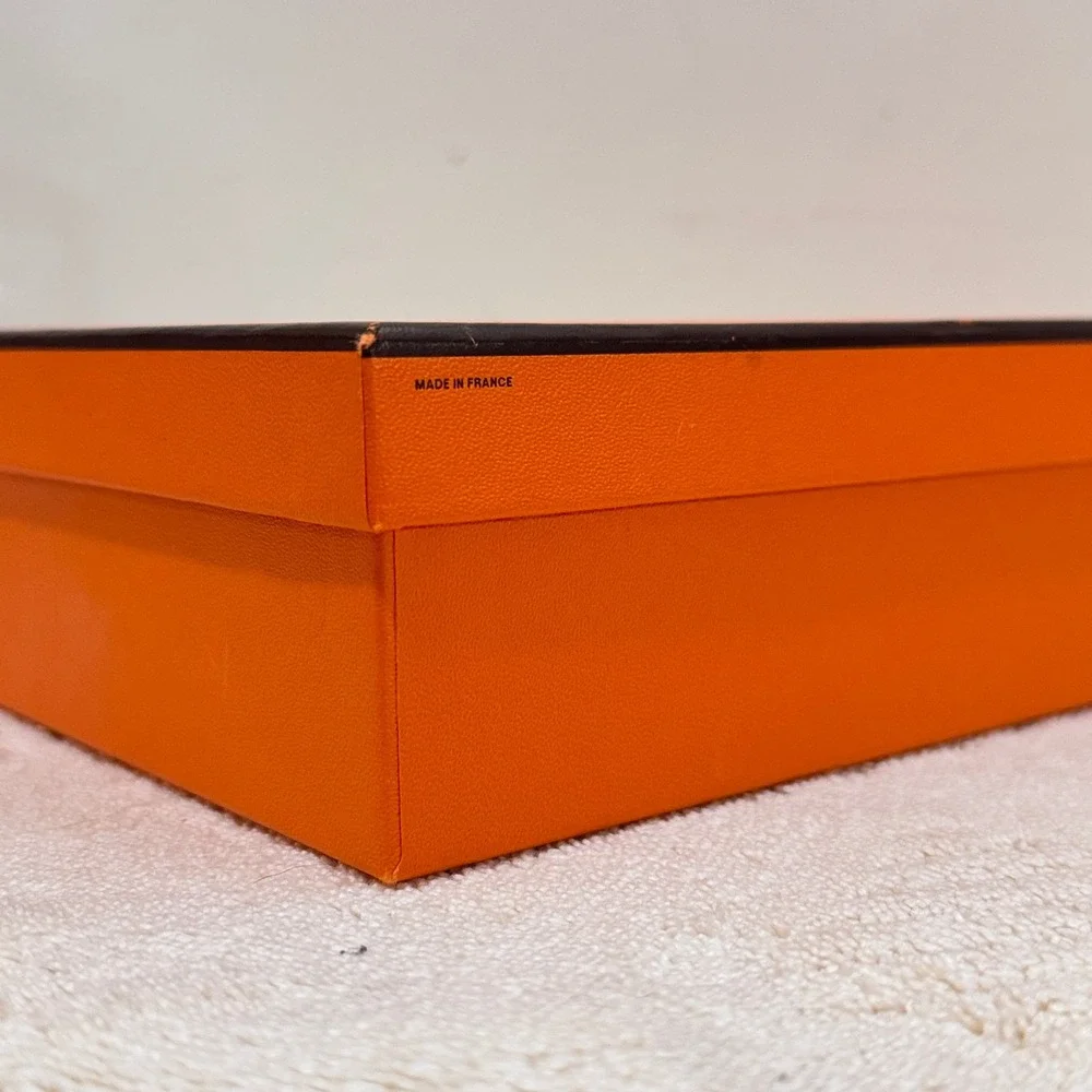 Hermès Paris Orange Empty Gift Box 7